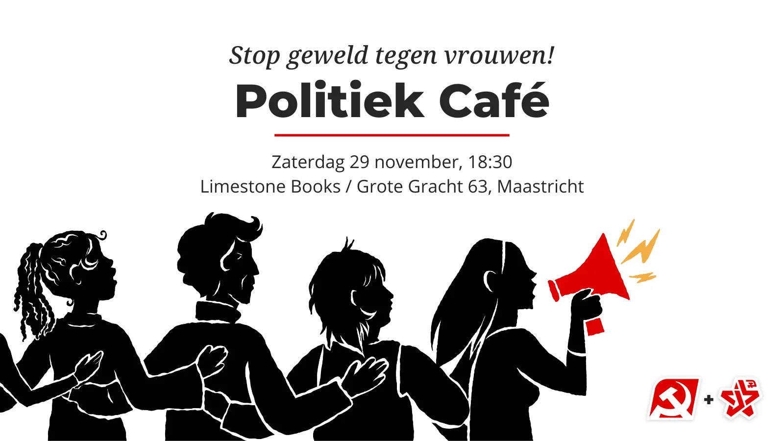 Politiek café in Maastricht - Geweld Tegen Vrouwen