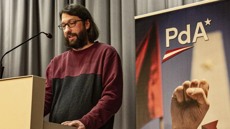 Tibor Zenker, voorzitter van de Oostenrijkse PdA