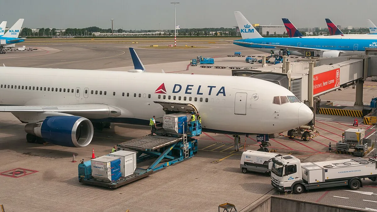 In tegenstelling tot wat de KLM beweert, hebben de stakingen van het grondpersoneel niks te maken met het vertrek van vliegmaatschappij Delta