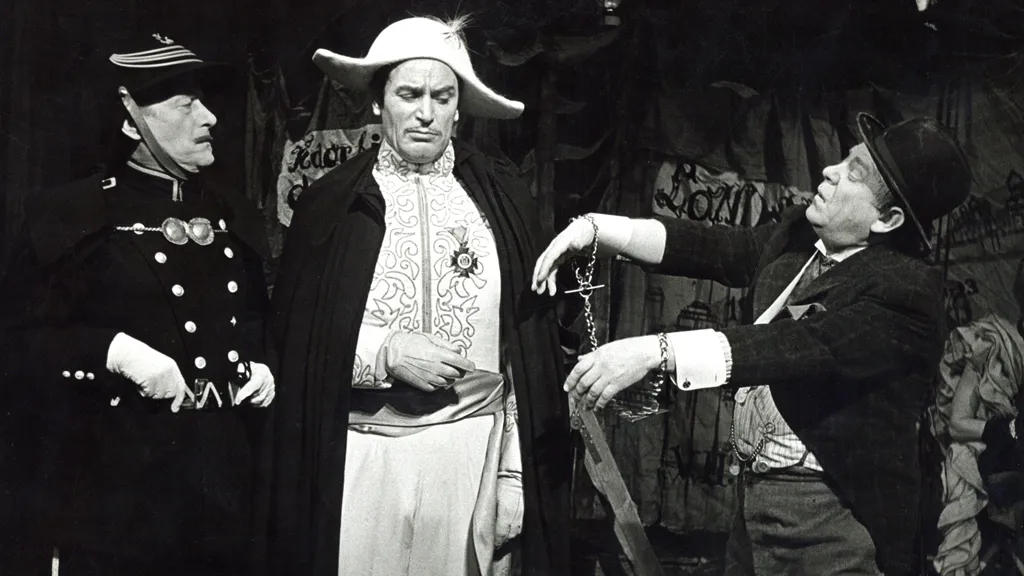 Een Sloveense opvoering van De driestuiveropera in 1961.